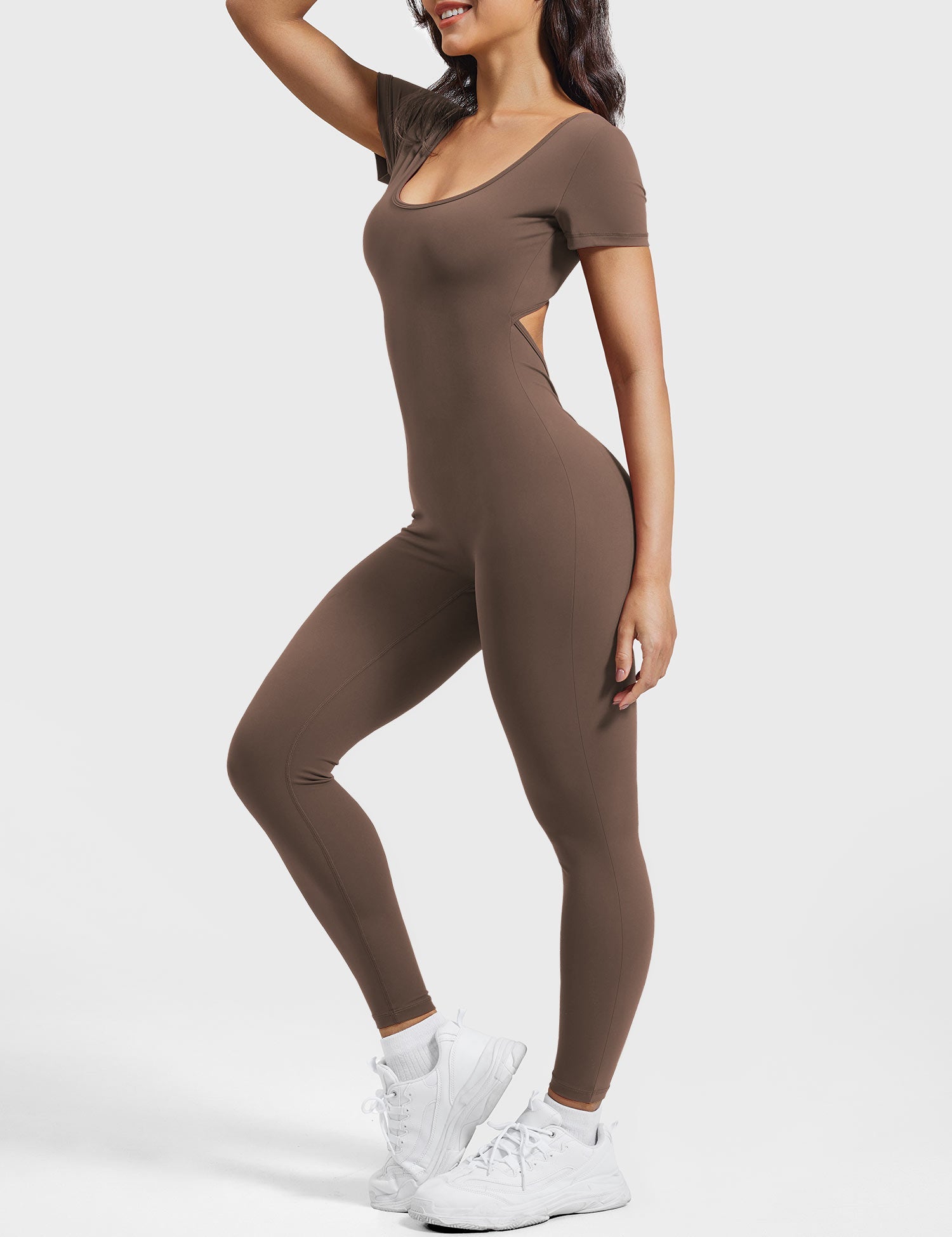 Yeoreo Lizvette Short Sleeves Jumpsuit